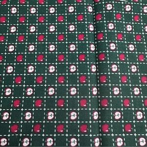 Vtg Fabric Traditions 1998 Cotton Quilt Fabric Red Apple 1 Yd Primitive Kitchen